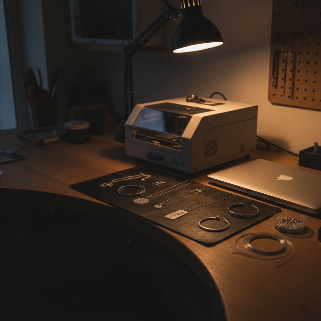 One Click from 'Silver 0.8 mm' to a Finished Piece: The Materials Library